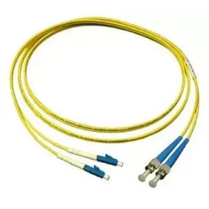 Fibre optic cable Good Connections LW-915LT, OS2 singlemode, 15 m, 2x LC to 2x ST, 9 µm, yellow, full duplex