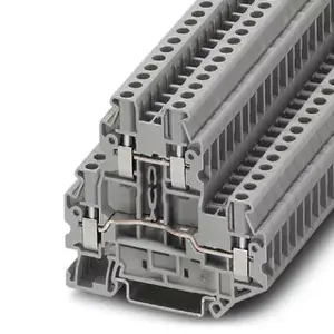 PHOENIX UTTB 2,5 Divu līmeņu spaiļu bloks Pelēks