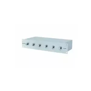 Volume controller Omnitronic ELA 6S Silver — passive audio level controller, 6-step switch