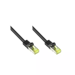 Networking cable Alcasa 8070R-003S RJ-45 Cat7 0.25 m Black