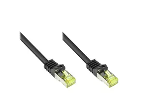 Сетевой патч-корд Good Connections Cat7 S/FTP RJ-45 штекер-штекер черный 0.25м