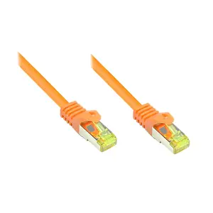 Networking Cable Alcasa RJ45/RJ45 30m Cat7 Orange