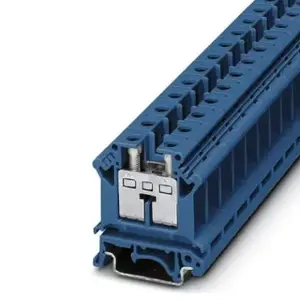 Phoenix Contact UIK 16 BU Feed-Through Terminal Block Blue 400V 12.2mm Width