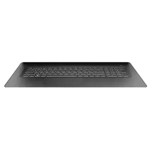 Housing base with Nordic keyboard for HP Pavilion 17, model L02743-DH1, black