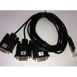 Serial Cable ALLNET ALL4500_COM Black DB-9 Male