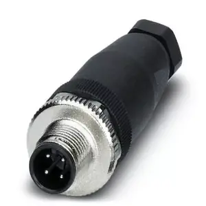 Phoenix Contact 1662528 M12 4-Pin Straight Cable Connector