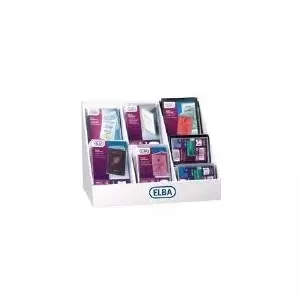 ID Card Holder Elba 100210646 PVC transparent sleeve 85 x 130 mm, pack of 20