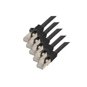 Networking Cable Black Cat7 S/FTP RJ45-RJ45 0.25m