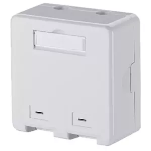 Outlet box METZ CONNECT 1309150002KE White