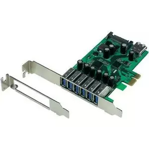 PCIe USB 3.0 Controller Card Renkforce 1195033 — 6 USB 3.0 Ports + 1 Internal Port