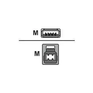 USB cable HP 0.5 m USB 3.0 Type-A to Type-B, model 690652-001