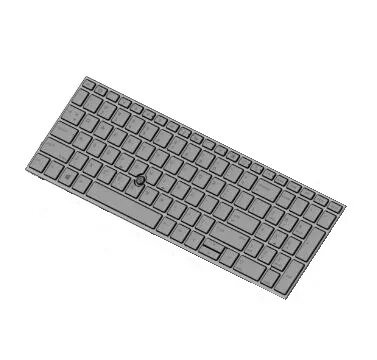 HP L28407-B71 rezerves klaviatūra portatīvajam datoram