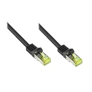 Сетевой кабель Alcasa 25м Cat7 RJ-45 Черный S/FTP
