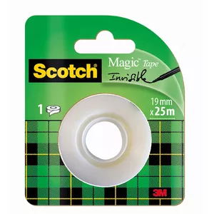 Adhesive tape 3M Scotch 8-1925R — cellulose, transparent, 19 mm × 25 m, 1 pc