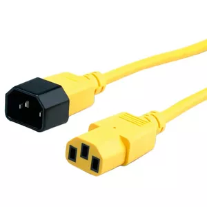 Monitor Power Cable ROLINE 19.08.1521 yellow 1.8 m