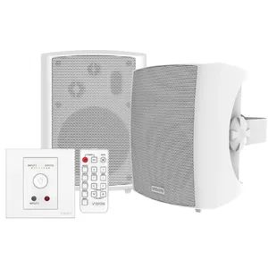 3-way loudspeaker VISION TC3-AMP+SP-1800 White Wired 50 W