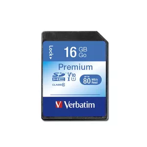 Flash memory Verbatim Premium 16 GB SDHC Class 10 43962V