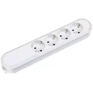 Power Extension Bachmann 381.223K 4 AC Outlets White