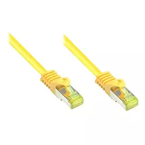 Networking Cable Alcasa 25m RJ-45 Cat7 Yellow