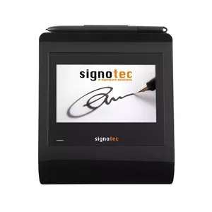 Signotec ST-GERT-3-U100 signature capture pad 12.7 cm (5") Black LCD