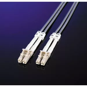 Fibre Optic Jumper Cable ROLINE OM3 50/125µm LC/LC 15m
