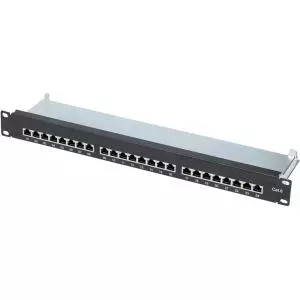 Patch Panel Renkforce 24-Port CAT6, 1U (1 HE) for Structured Cabling