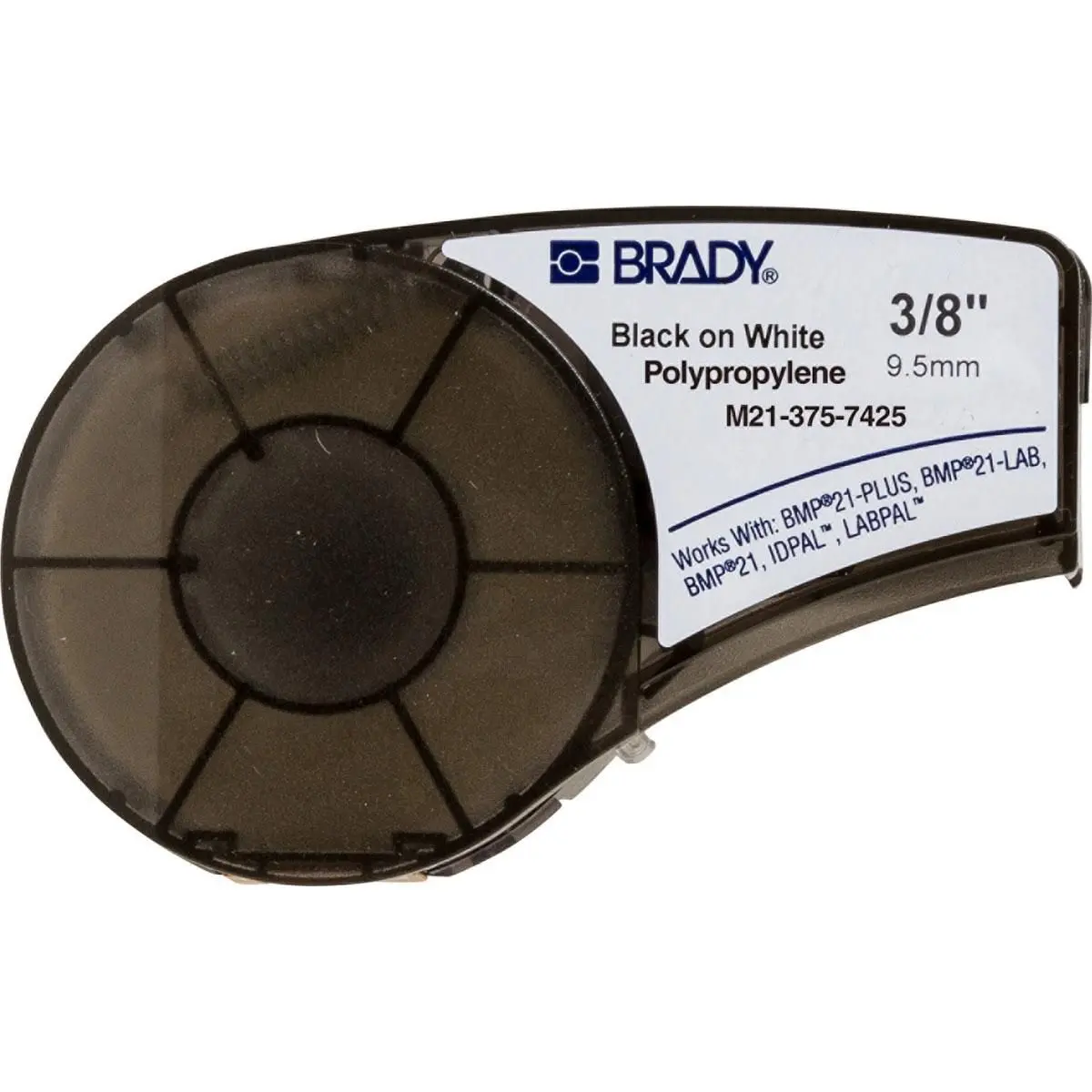 Etiķešu lente Brady M21-375-7425 — balta