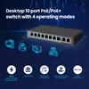 Slēdzis Extralink CERES 8x 100Mb/s PoE/PoE+ Photo 4