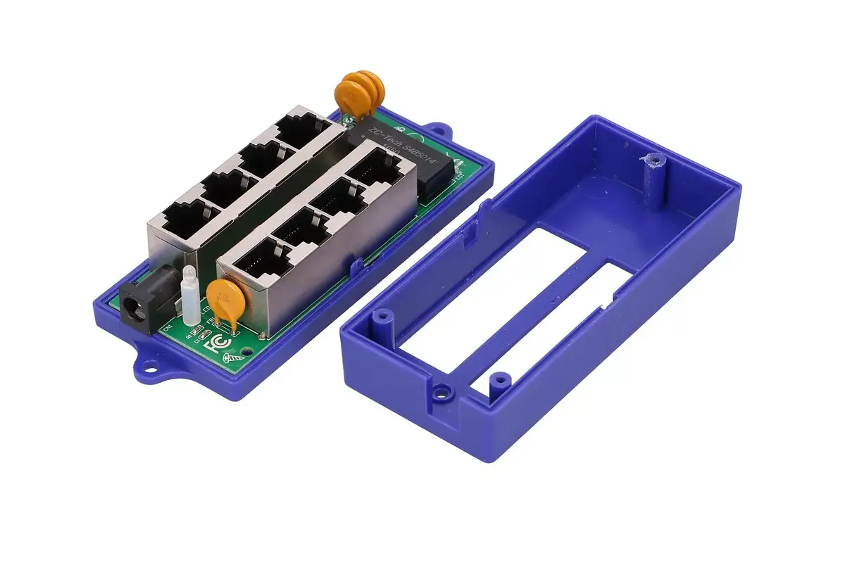 Extralink Gigabit PoE Injector 4-Port Photo 7