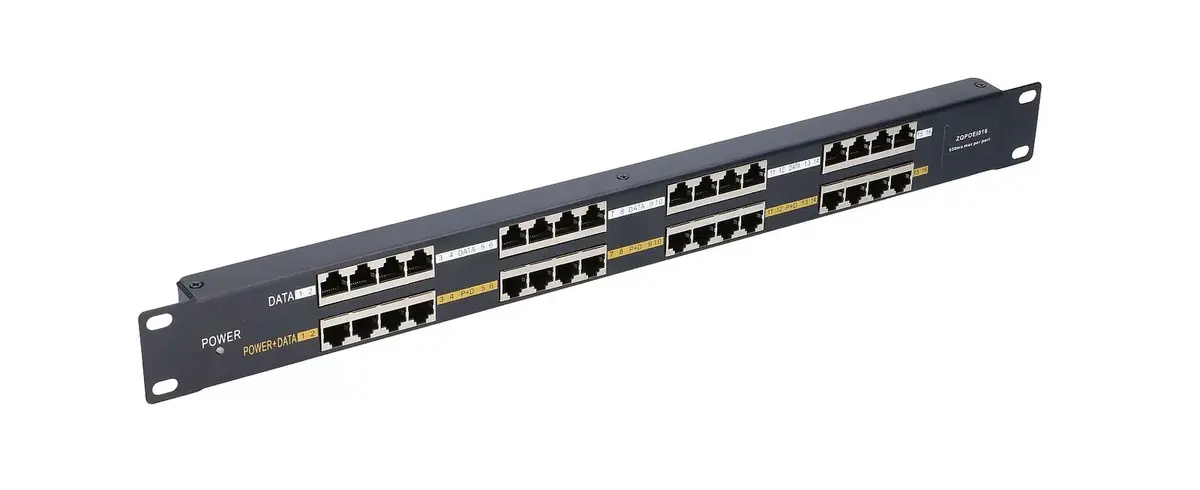 PoE инжектор Extralink 16 портов 16x 100Mb/s Photo 5