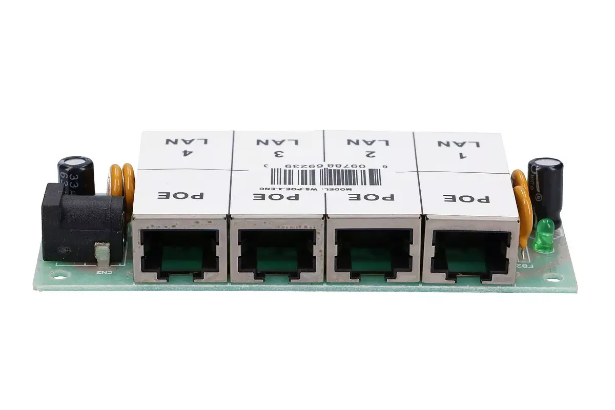 Extralink PoE injector 4-port 100Mb/s 48V Photo 3