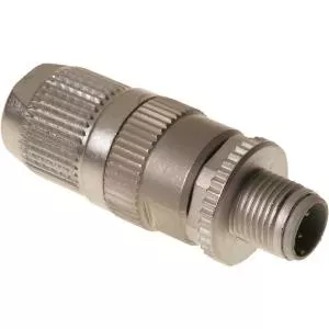 M12 4‑pole D‑coded Connector Harting HARAX – circular industrial signal/data connector
