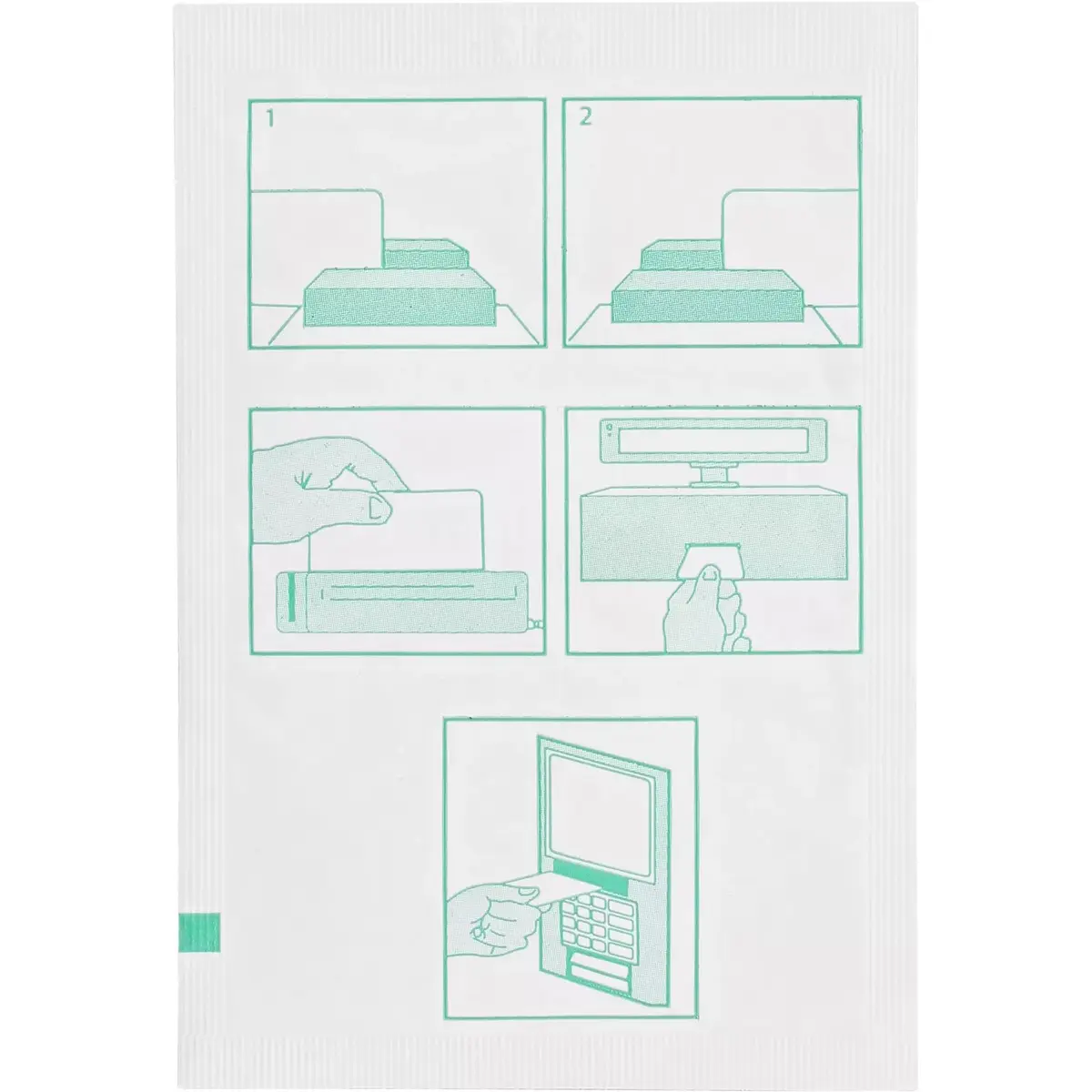 Cleaning cards InLine 10 pcs for magnetic card reader Photo 2