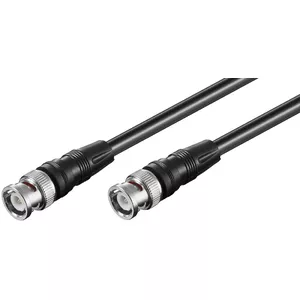 Coaxial Cable Goobay 71433 RG-58 0.5m BNC Black