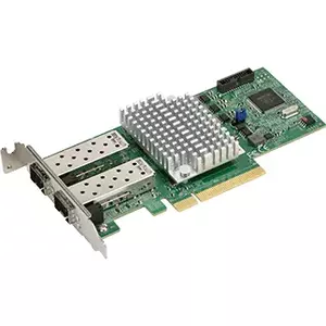 Internal PCIe network adapter Supermicro AOC-S25G-b2S — PCIe 3.0, passive cooled, wired, 140.2×60.9×120 mm