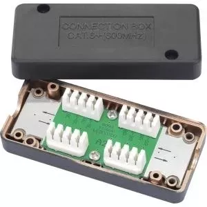 Connection Box Renkforce CAT 6A 1404062 Shielded IP65 — RJ45 Ethernet splice enclosure