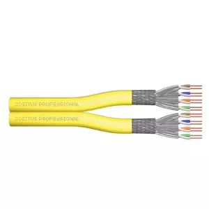 Сетевой кабель Digitus Cat.7A S/FTP Duplex 500м Желтый