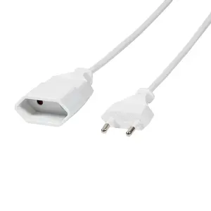 LogiLink 3m 2xCEE 7/16 White CEE7/16