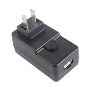 Charger Zebra PWR-WUA5V12W0GB — Indoor AC charger for PDA, Input 100–240V, Black