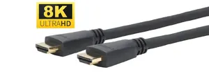 VivoLink Pro HDMI 2.1 Cable 8K 120Hz 48 Gbps Male to Male Gold-Plated Contacts Black