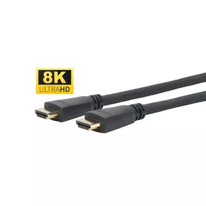 Vivolink PROHDMIFUHD1 HDMI kabelis 1 m HDMI Type A (Standard) Melns