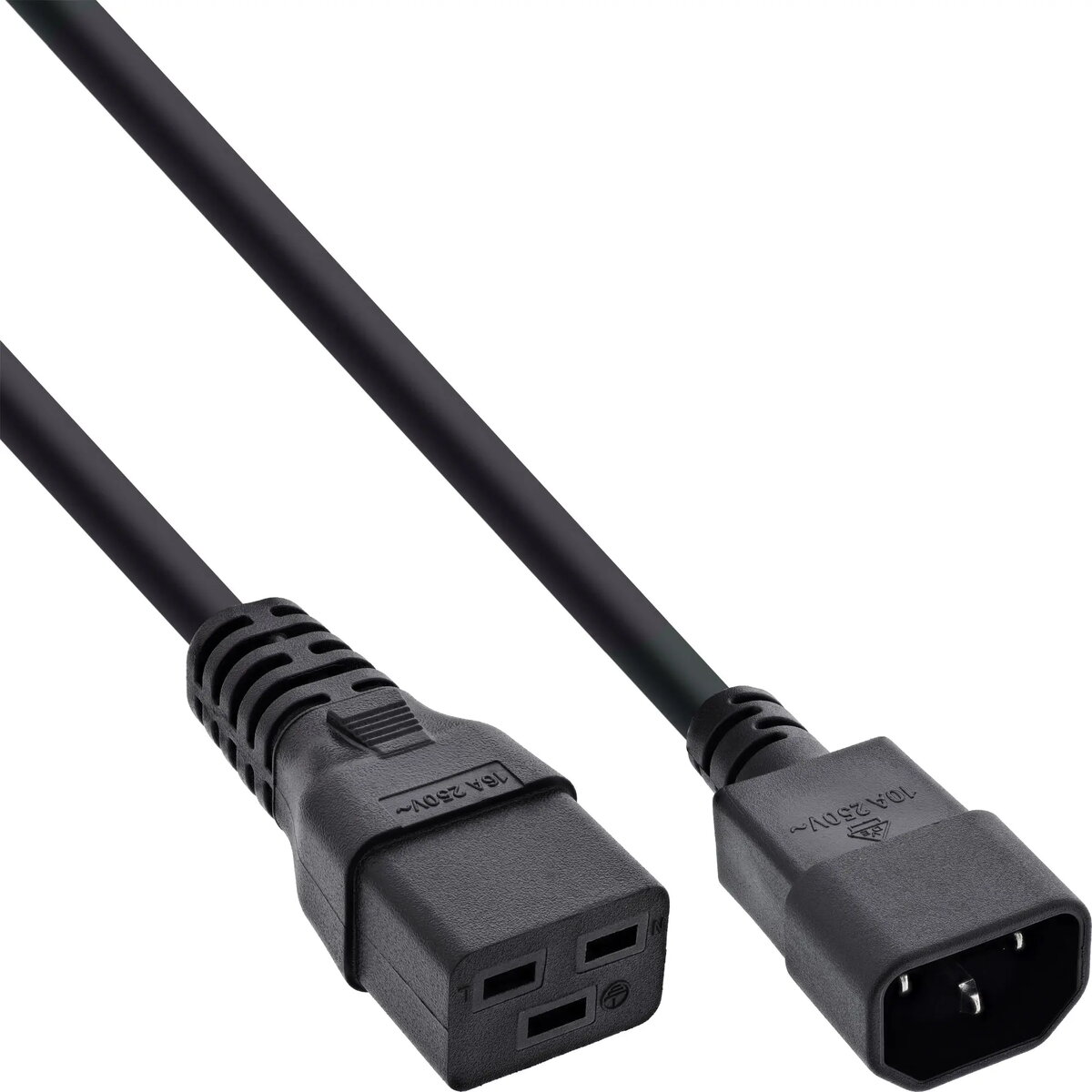 InLine Barošanas adaptera kabelis IEC-60320 C14