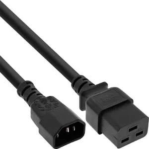 InLine Power adapter cable IEC-60320 C14 to C19 16659G