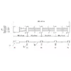 Kabelis DeLOCK 0.4m Molex 4p uz 4xSATA 15p Photo 2