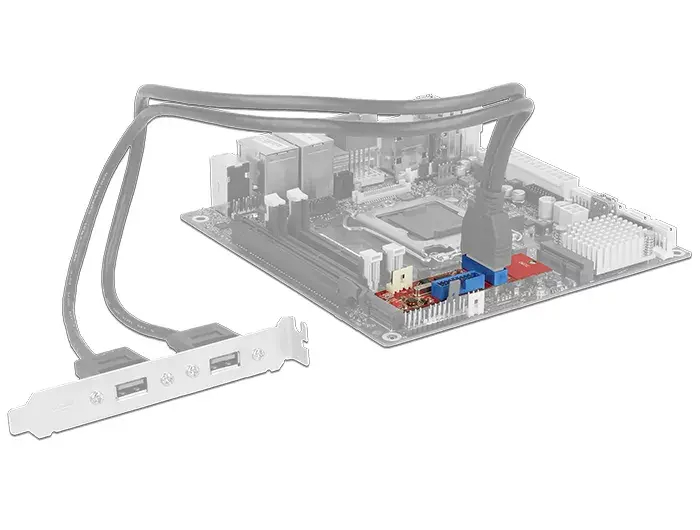 Iekšējais USB 3.2 Gen 1 adapteris DeLOCK 62843 Photo 3
