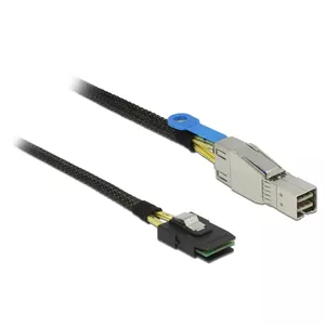 Кабель SAS DeLOCK 83616 1м 6 Gbit/s Черный