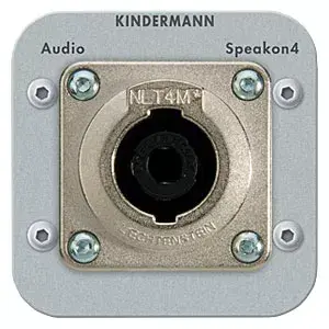 Монтажный комплект Kindermann 7441000413 алюминий серебристый для 54 мм