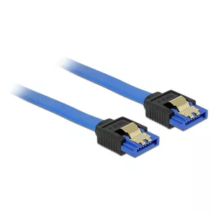 SATA cable DeLOCK 84981 1 m SATA 7-pin Black Blue