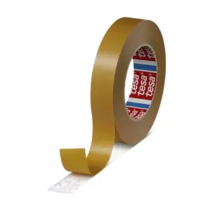Līmlente Tesa 51570, caurspīdīga, sintētiska gumija, 50 m × 25 mm, biezums 0,11 mm, iekštelpām