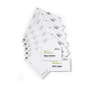 Durable 4851-02 White A4 Insert Labels for Name Badges